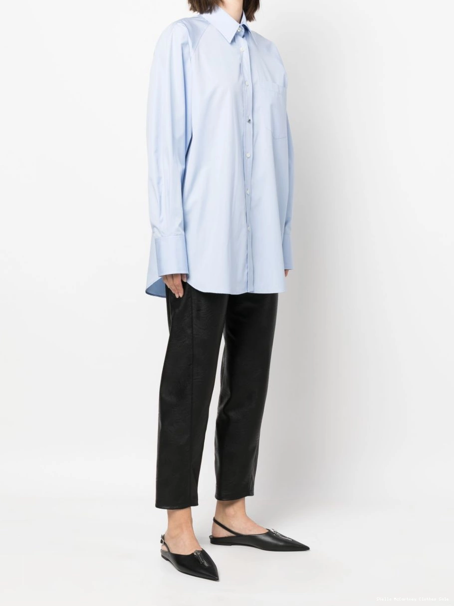 Cheap shirt Women cotton McCartney oversized Stella long-sleeve 0801